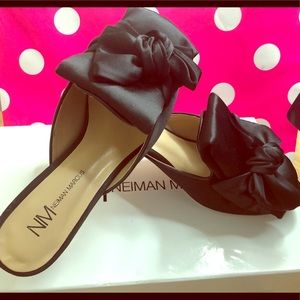 Neiman Marcus Caroline Black Satin